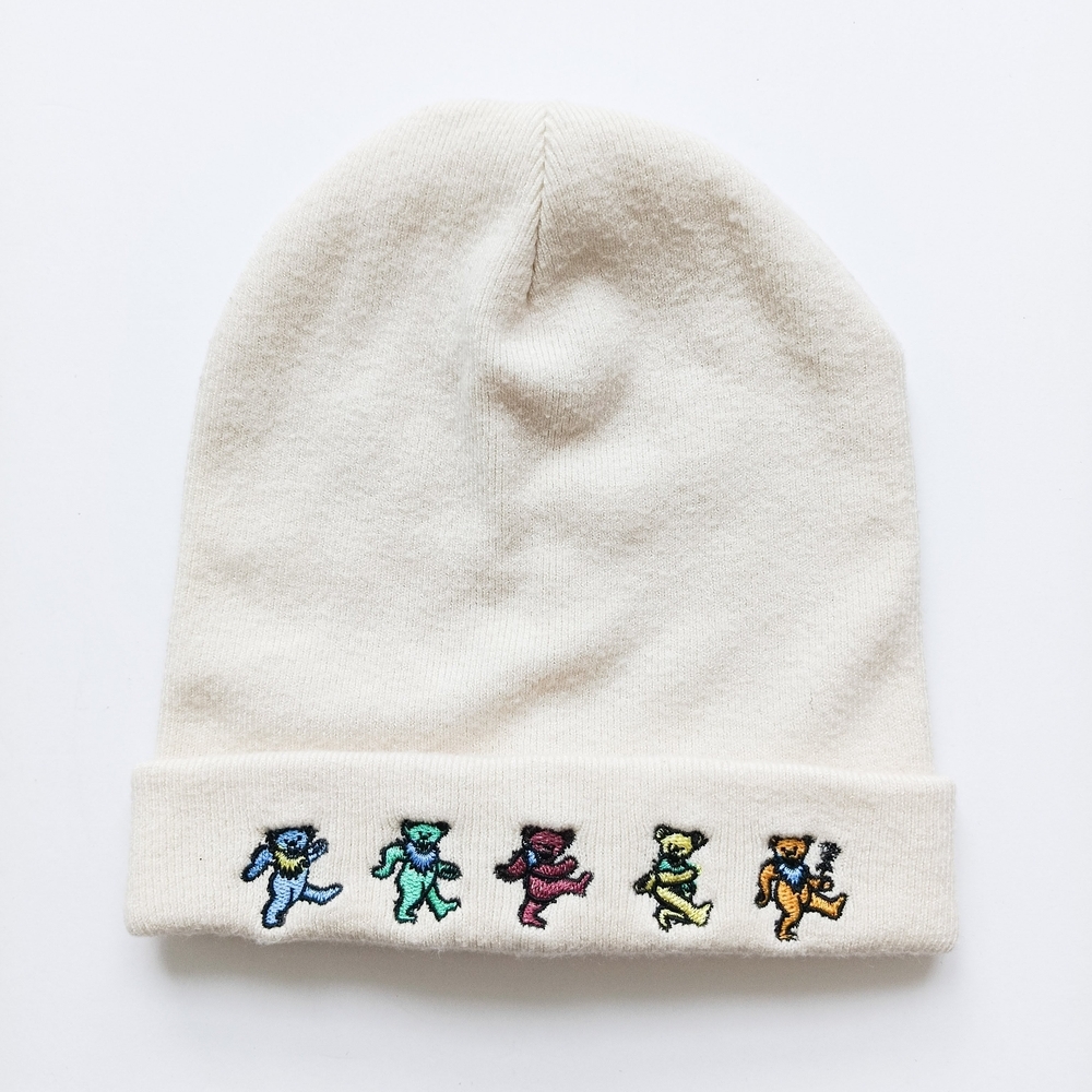 American Eagle x Grateful Dead Beanie Toque Embroidered Logo Blue 2022 O/S